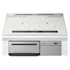 Ht M8Stwf - Bếp Từ Hitachi Ht-M8Stwf (Màu Xám) Mặt Bếp Rộng 75Cm