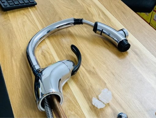 Vòi Rửa Bát Toto Tkn34Pbta Có Nút Tắt Mở Tại Đầu Vòi - Hình Ảnh 2