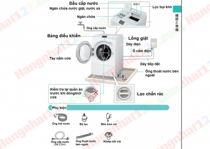 Hướng Dẫn Sử Dụng Máy Giặt Panasonic Na-Lx129Bl