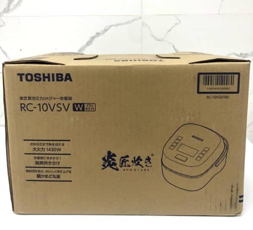 Nồi Cơm Toshiba Rc-10Vsv-W (Màu Trắng) Áp Suất Hút Chân Không - Hình Ảnh 2