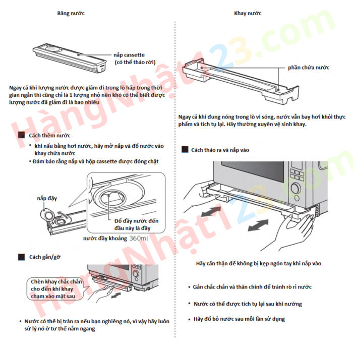 Hướng Dẫn Sử Dụng Lò Vi Sóng Toshiba Er-Xd3000