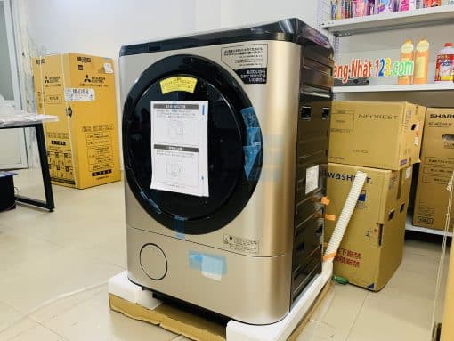 Máy giặt hitachi bd-nx120el giặt 12kg và sấy 6kg