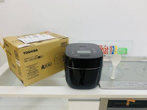 Nồi cơm toshiba rc-18vsr-k (màu đen)áp suất hút chân không