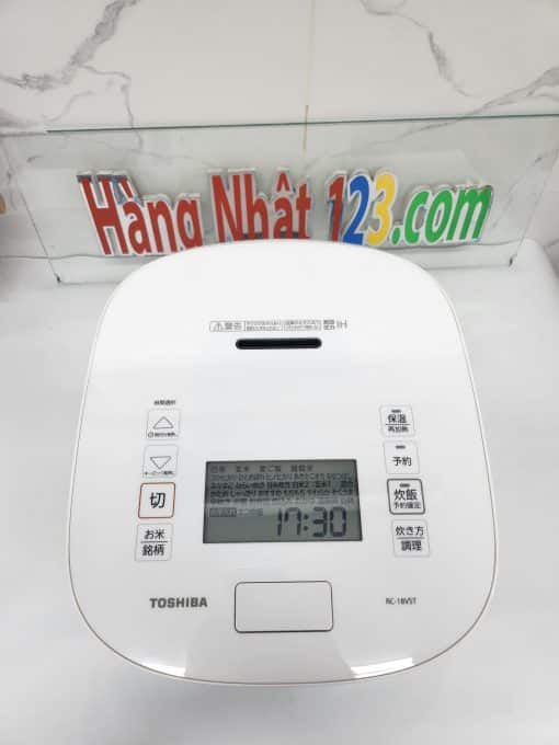 Nồi cơm toshiba rc-18vst-w áp suất và hút chân không