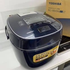 Nồi Cơm Điện Toshiba Rc-18Vsn-L (Màu Xanh) Có Áp Suất Và Hút Chân Không