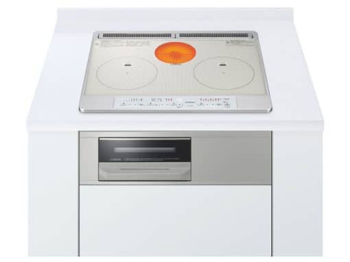 Bếp từ hitachi ht-m60s gồm 2 bếp từ 1 bếp hồng ngoại và 1 lò nướng