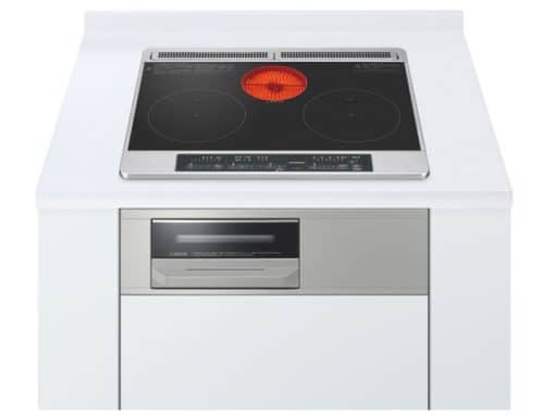 Bếp từ hitachi ht-m6s (mặt đen lò nướng bạc) size 60cm sản xuất 2022