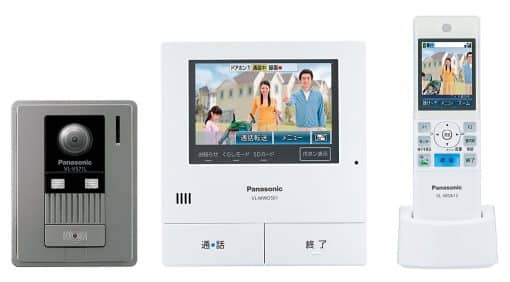 Bộ Chuông Cửa Không Dây Panasonic Vl-Swd501Kl (Máy Nhập Cảnh + Giám Sát + Thiết Bị Cầm Tay Không Dây)