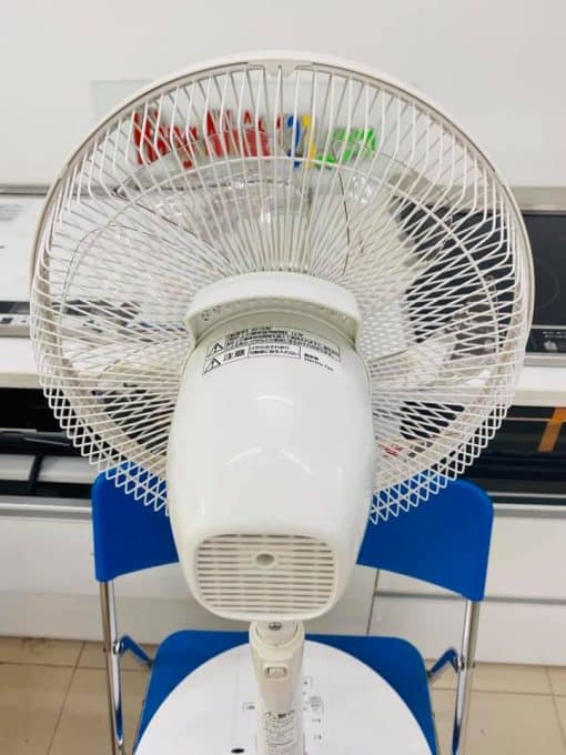 Quạt panasonic f-cm338-w (màu trắng) nội địa nhật bản cảm biến độ ẩm và nhiệt độ