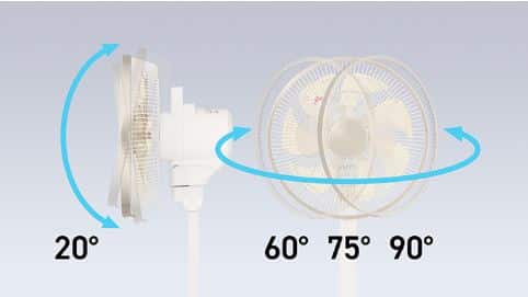 Quạt Lửng Panasonic F-Cw339 Động Cơ Dc Và Tạo Nanoe Khử Mùi Diệt Khuẩn