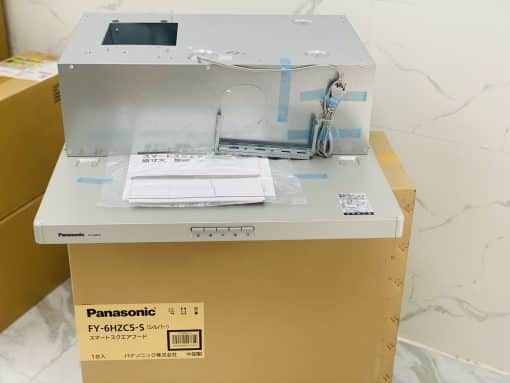 Hút mùi nhà bếp panasonic fy-6hzc5-s rộng 60cm