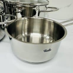 Bộ Nồi Fissler 9 Món Cao Cấp 5 Nồi Thiết Kế Thép Không Gỉ