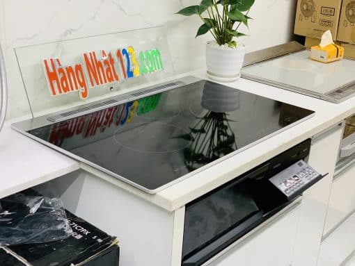 Bếp từ hitachi ht-m8aktwf-k 3 bếp từ cảm ứng viền mỏng