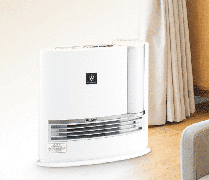 Máy Sưởi Gốm Tạo Ẩm Sharp Hx-L120-W (Màu Trắng) Bù Ẩm
