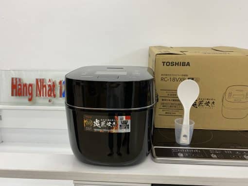 Nồi cơm điện toshiba rc-18vxp cao tần ih áp suất hút chân không