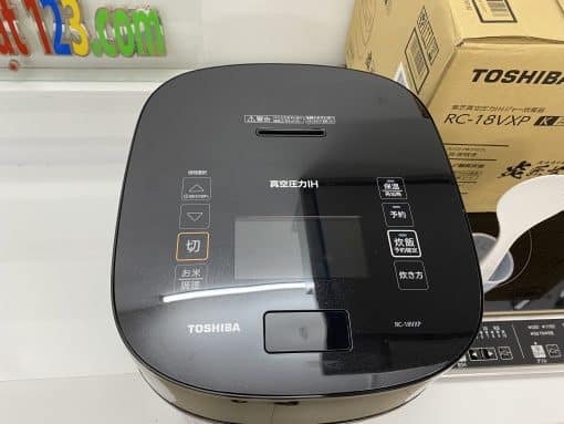 Nồi cơm điện toshiba rc-18vsp có áp suất và hút chân không