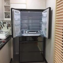 Tủ Lạnh Hitachi R-Wx62K Dung Tích 620L Hút Chân Không Cửa Trợ Lực