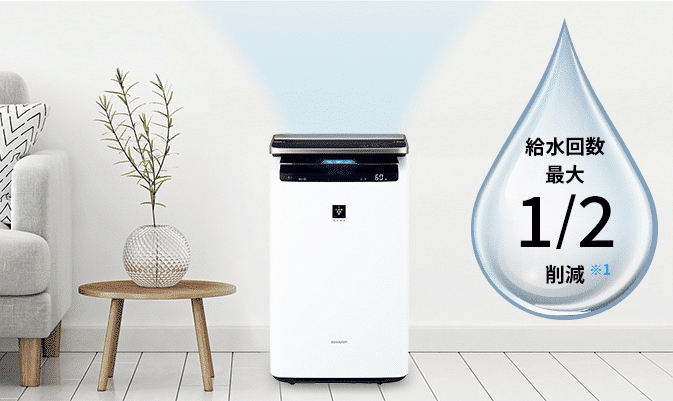 Máy Lọc Không Khí Sharp Ki-Lp100-W (Màu Trắng) Công Nghệ Plasmacluster Next