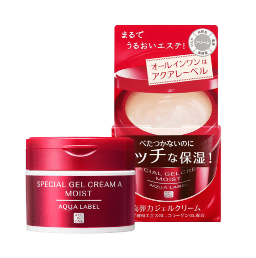 Kem shiseido aqualabelđỏ 5in1 dưỡng ẩm cho da