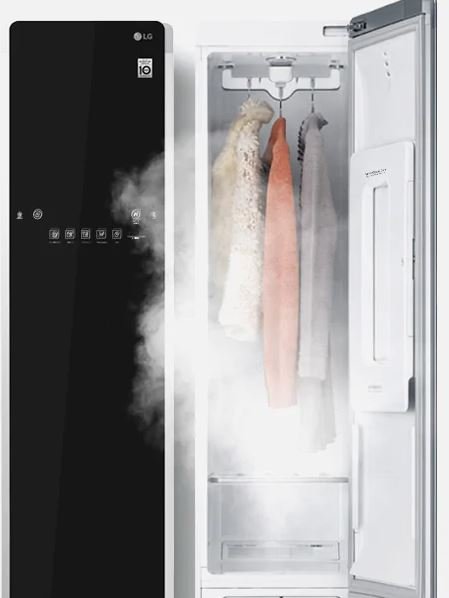 Máy giặt hấp sấy thông minh lg style s3ifa 3 móc treo