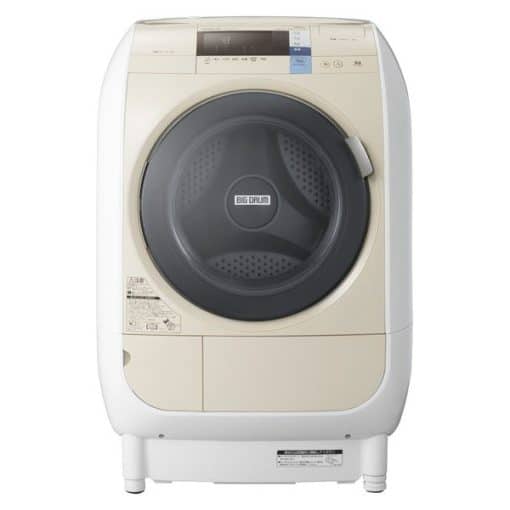 Máy giặt hitachi bd-v3600l lồng nghiêng có sấy, giặt 9kg và sấy khô 6kg