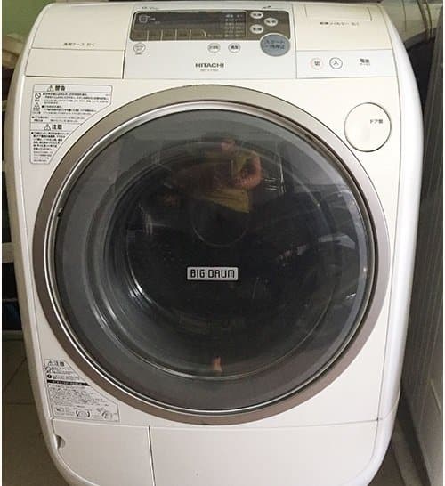 Máy giặt hitachi bd-v1100l giặt 9kg sấy 6kg, inverter chuyển động trực tiếp, có nano titanlum, dps chống rối