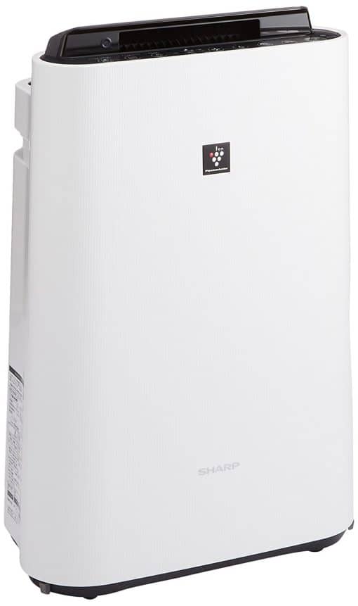 Máy lọc không khí sharp kc-f50-w(trắng) với chức năng bù ẩm