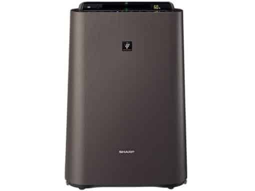 Máy lọc không khí sharp kc-f70-t(xám đỏ) với chức năng bù ẩm