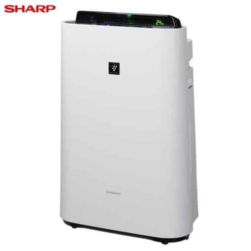 Máy Lọc Không Khí Kiêm Bù Ẩm Sharp Kc-50Th1-W Máy Tạo Ion Plasma Khử Mùi Diệt Khuẩn