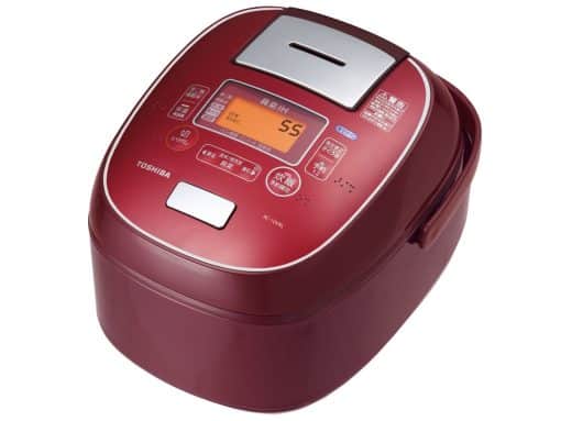 Nồi cơm điện toshiba rc-10vrl-rs (màu đỏ) dung tích 1l có chức năng hút chân không
