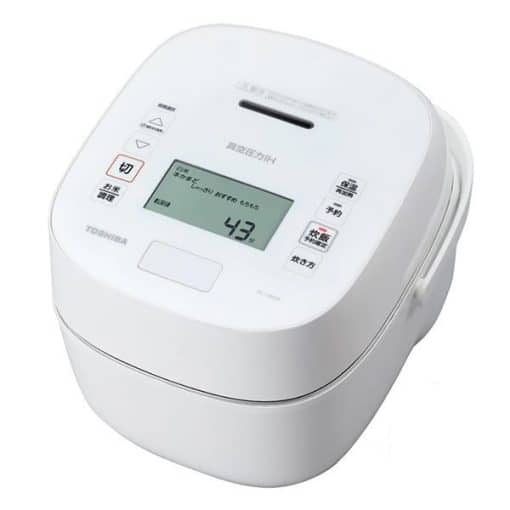 Nồi cơm điện toshiba rc-10vsp-w (màu trắng) có áp suất và hút chân không