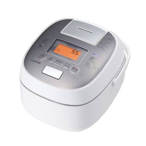 Nồi cơm điện toshiba rc-18vsl-w (màu trắng) dung tích 1,8l có áp suất và hút chân không