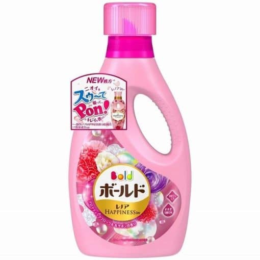 Nước giặt gellbal màu hồng hương hoa hồng