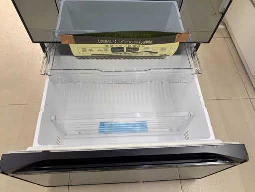 Tủ lạnh hitachi r-kx57n-x 567l đen gương có ngăn cấp đông mềm