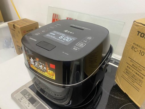 Nồi cơm điện toshiba rc-10vxr có áp suất và hút chân không dung tích 1l