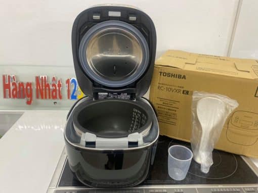 Nồi cơm điện toshiba rc-10vxr có áp suất và hút chân không dung tích 1l