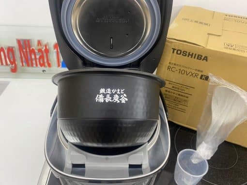 Nồi cơm điện toshiba rc-10vxr có áp suất và hút chân không dung tích 1l