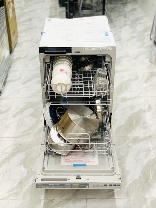 Máy rửa bát âm tủ với cửa mở trước rinnai rsw-s402c nội địa nhật bản