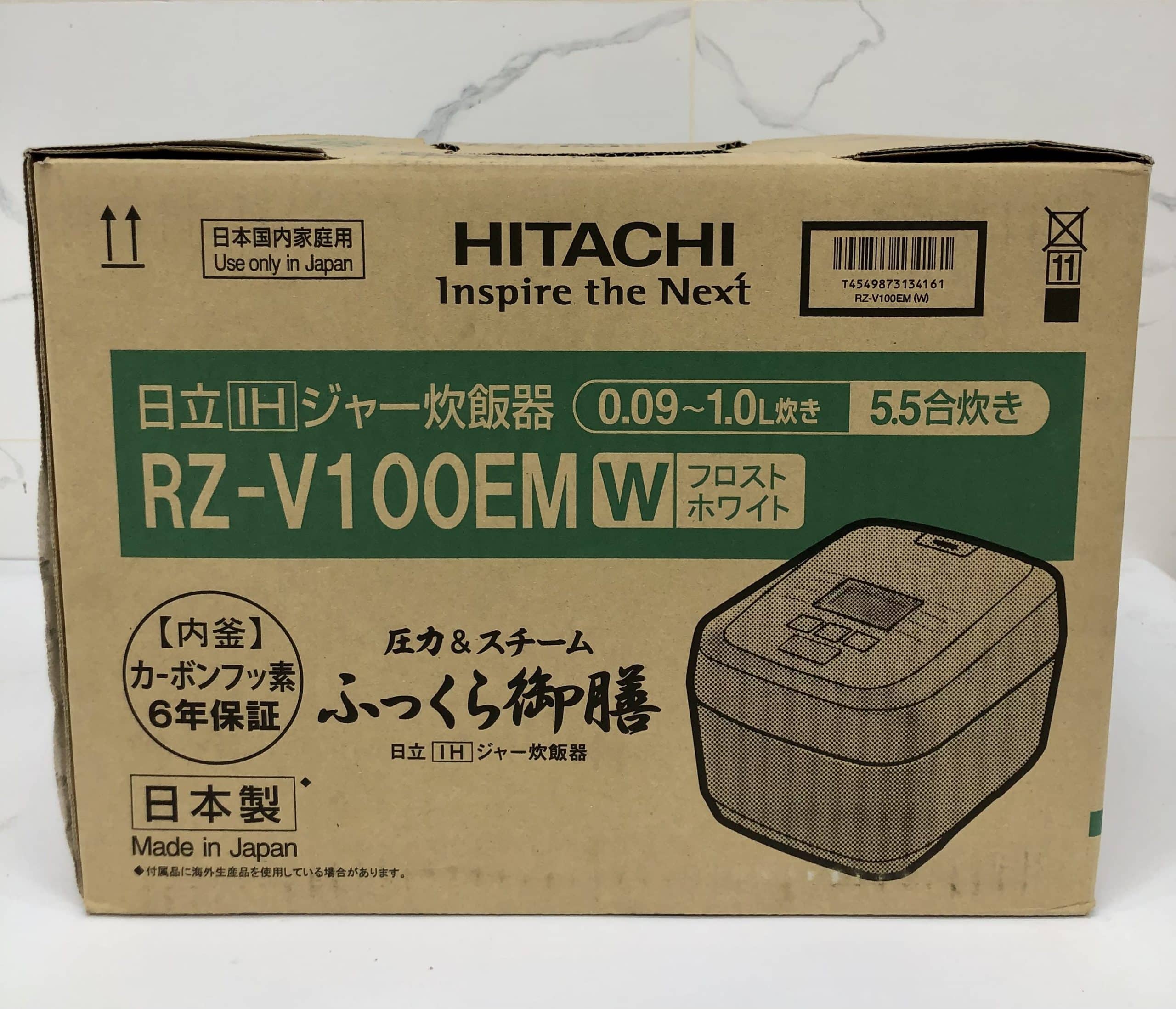 Nồi cơm Hitachi RZ-V100EM dung tích 1 lít có áp suất