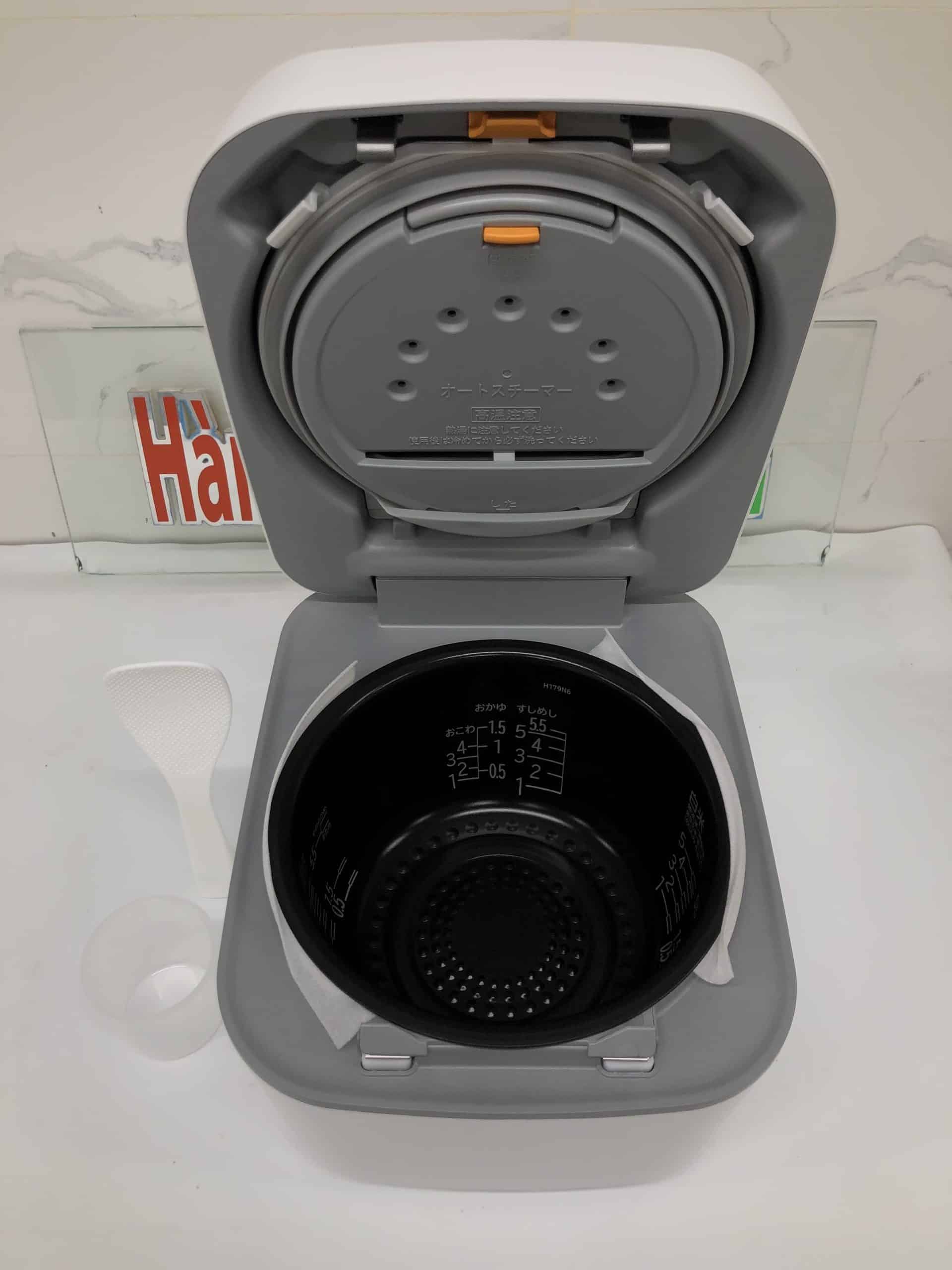 Nồi cơm Hitachi RZ-V100EM dung tích 1 lít có áp suất