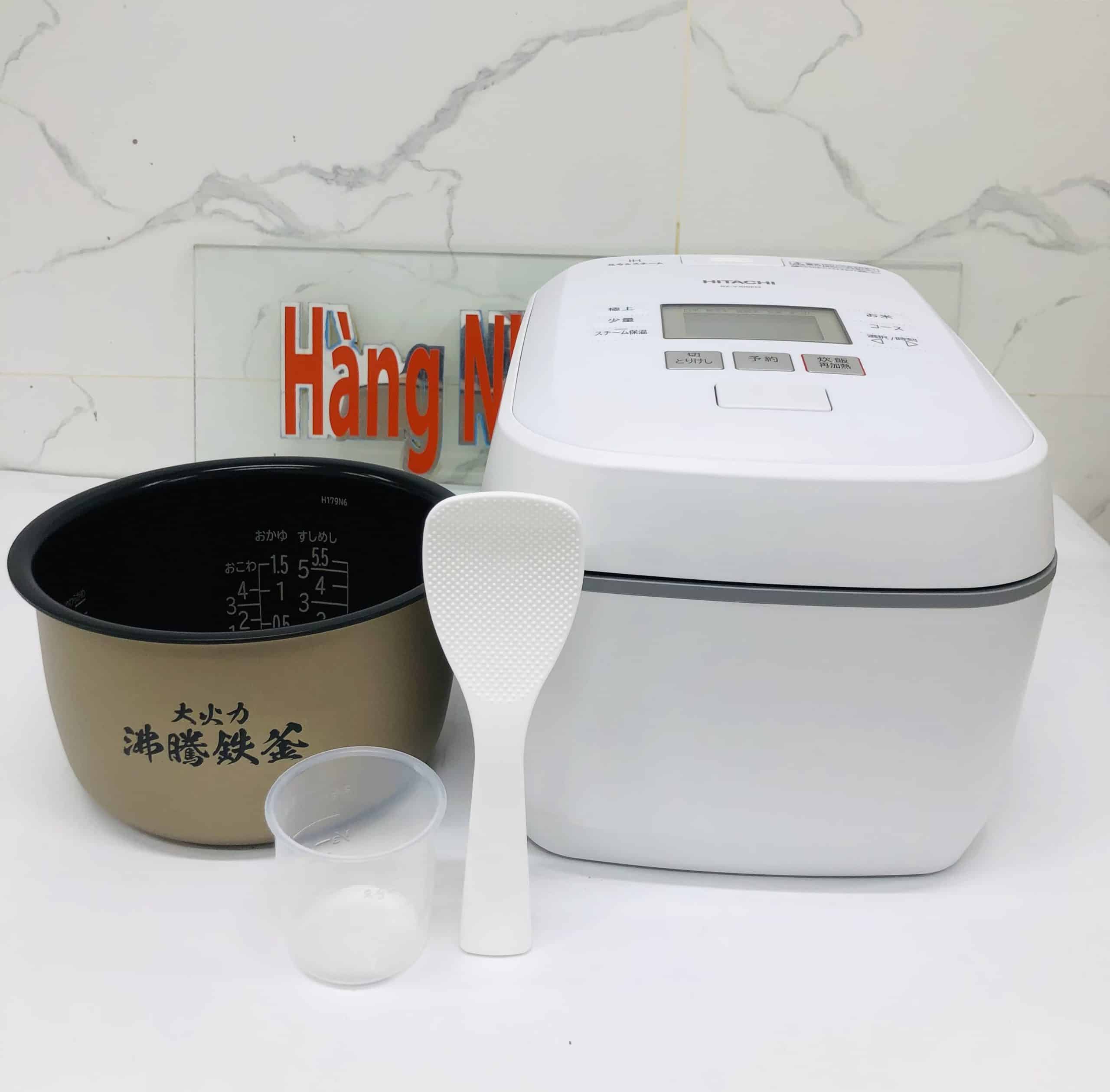 Nồi cơm Hitachi RZ-V100EM dung tích 1 lít có áp suất