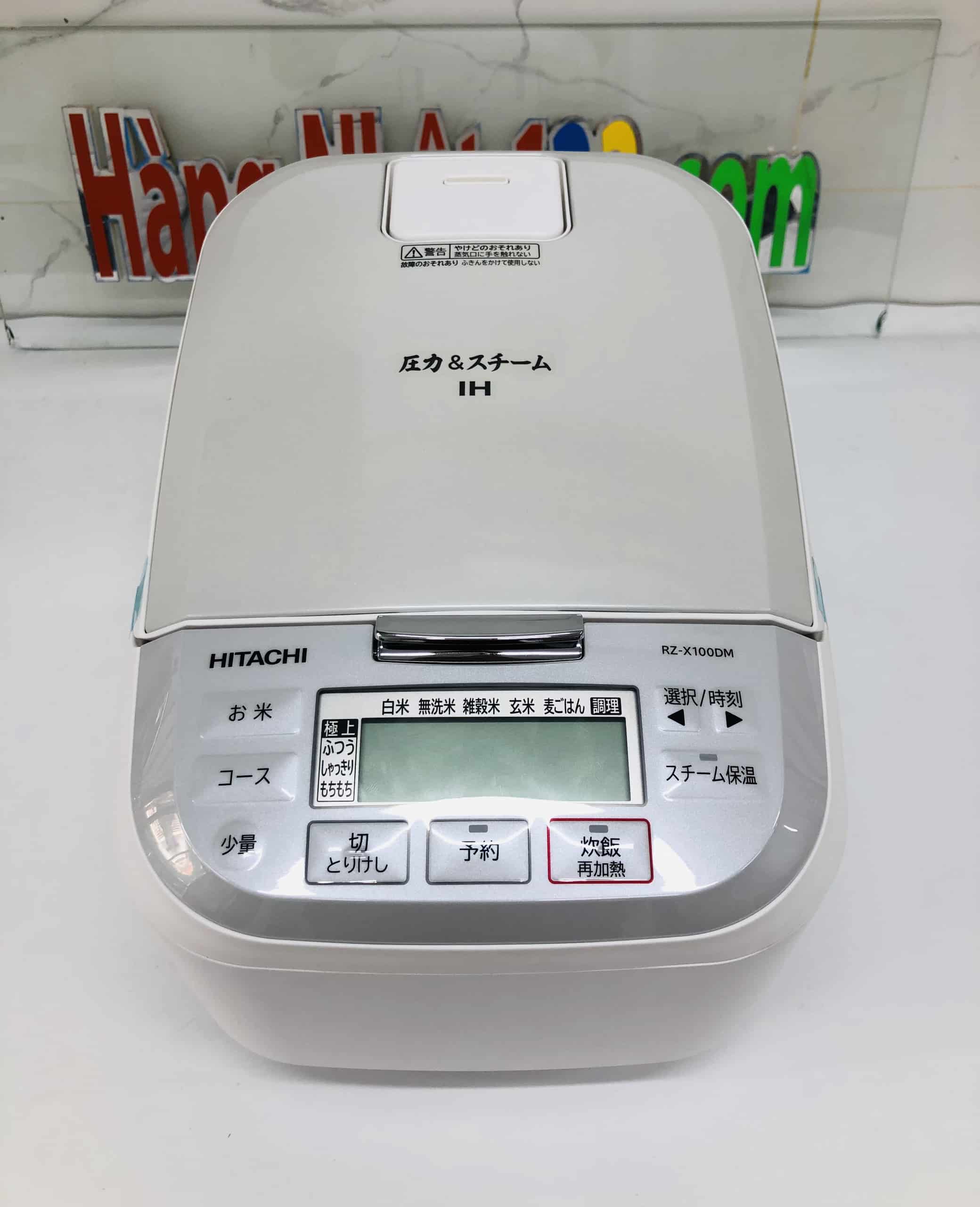 Nồi cơm Hitachi RZ-X100DM dung tích 1 lít có áp suất