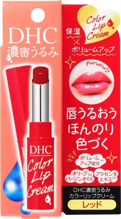 Son dưỡng dhc màu đỏ cam dưỡng ẩm, trị nẻ và khô môi