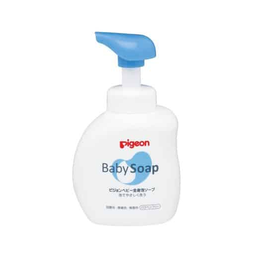 Sữa tắm sơ sinh baby soap pigeon xanh nội địa nhật bản