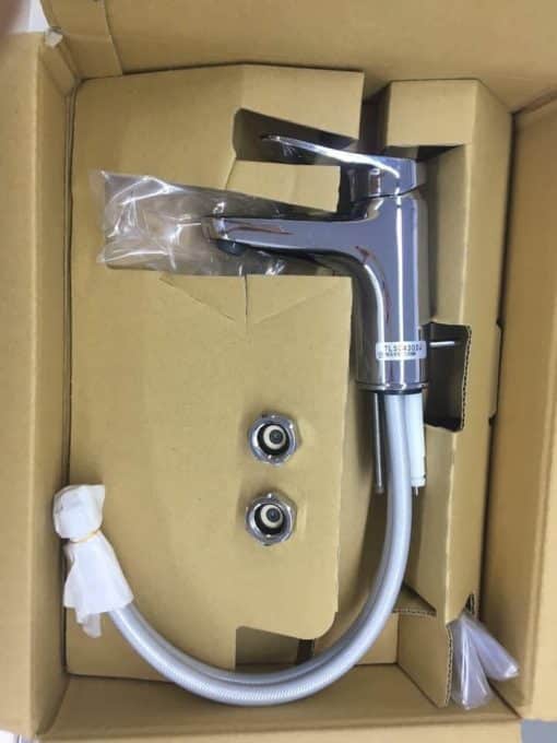Vòi rửa mặt toto tls04302j có eco và cần thoát nước