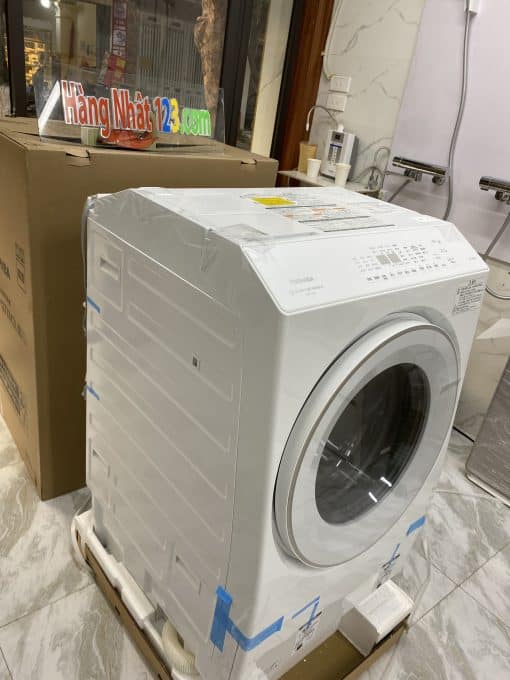 Máy giặt toshiba tw-127xm2l giặt 12kg sấy 7kg tự động thêm nước giặt xả và sấy khử mùi diệt khuẩn