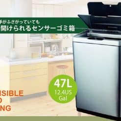 Thùng Đựng Rác Sensible Eco Dung Tích 47L Tự Động Mở Nắp