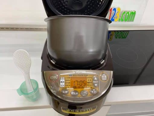 Nồi cơm điện zojirushi nw-vh18-ta (màu nâu) chức năng cao tần ih