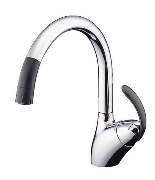 Vòi rửa bát nhà bếp toto tkn34pbrr chức năng kéo dài đầu vòi