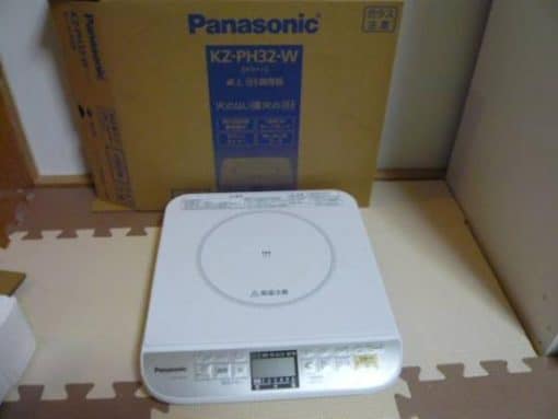 Bếp từ đơn panasonic kz-ph32 màu trắng kích thước nhỏ gọn